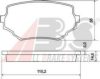SUZUK 5520065D00 Brake Pad Set, disc brake